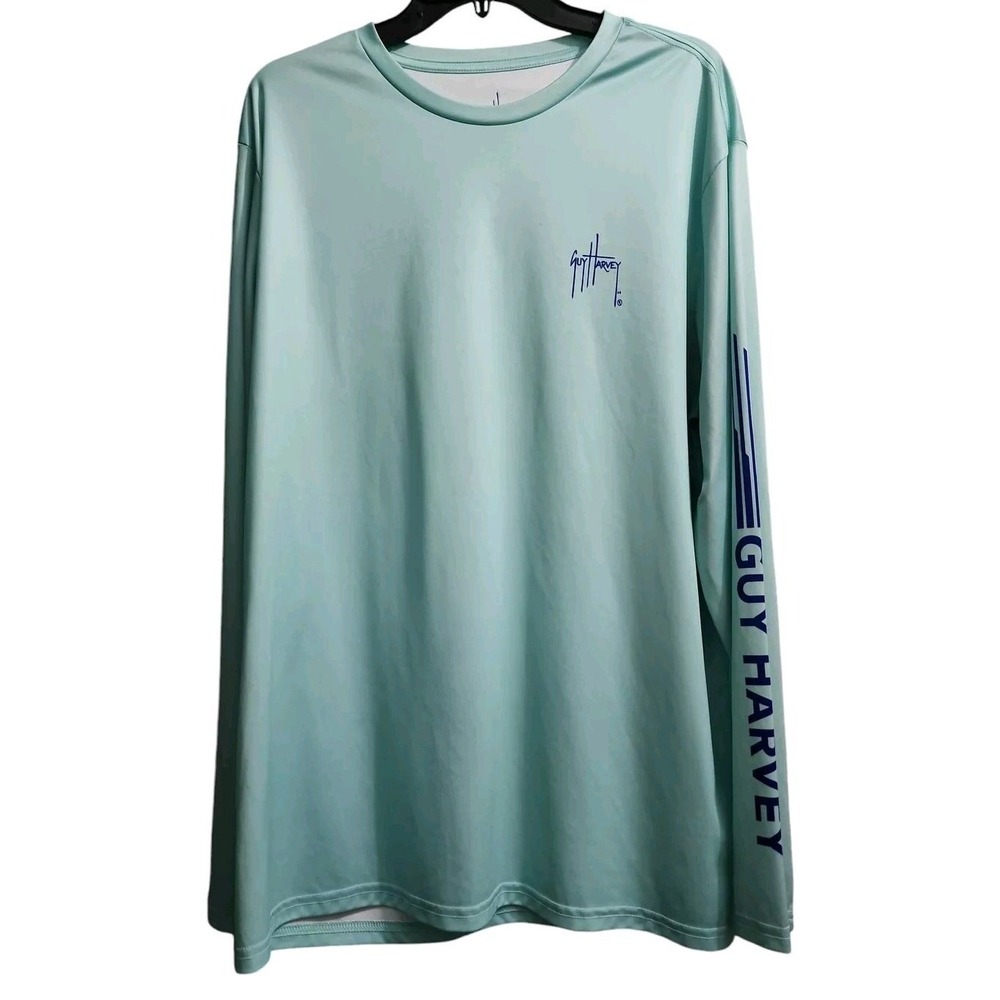 Guy Harvey Fishing Long Sleeve Performance‎ Shirt  XL